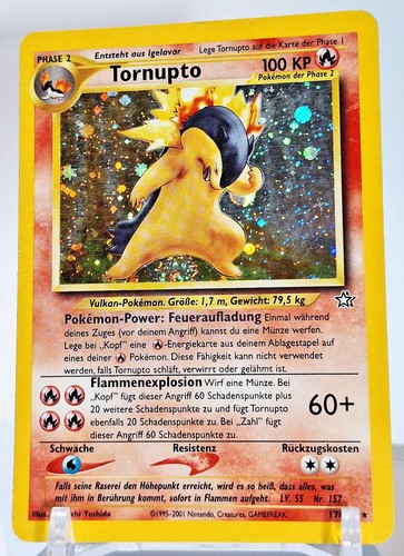 Pokemon karte tornupto 111 - karte, 17/111