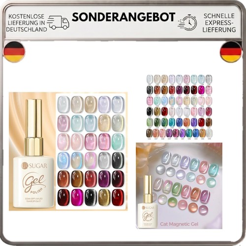 Sugar magnet gel nagellack - ur, magnet-gel-nagellack