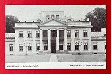 AK WARSCHAU in Polen 1. WK Belweder Palast     ( 158291
