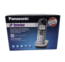 Panasonic KX-TGQ500GS Seniorentelefon IP Router DECT silber-schwarz