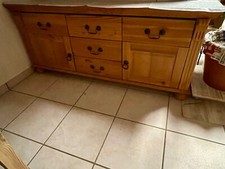 Sideboard Lowboard Schrank Kiefer Massiv 140x45x62