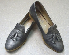 MJUS Slipper Halbschuhe Damenschuhe Ballerinas Gr.38 Goldbraun Topzustand