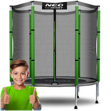 Trampolin Gartentrampolin Kindertrampolin Sicherheitsnetz Neo-Sport 140 cm 4,5FT