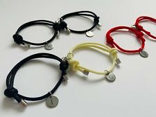 Partner Armbänder mit Buchstabe, Magnet, Schmuck Paar, Initiale, Geschenkideen