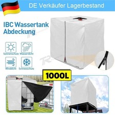 IBC Container Abdeckung 1000L Thermo UV Frostschutz Regenwassertank Abdeckplane