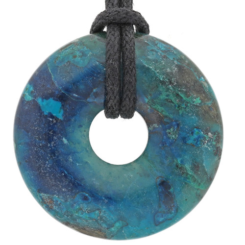 Chrysokoll donut mm - chrysokoll, 30