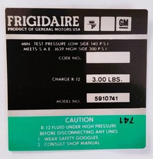 1974-1976 Corvette Frigidaire