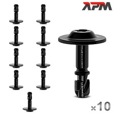 10x Befestigungsclips Stoßstange Kotflügel Schrauben für Audi A4 A5 A6 A7 A8 Q3