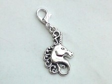 Charms Anhänger *EINHORN Pferdekopf Charm Unicorn Glück Pferd Kopf für Armband