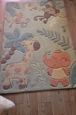 Kinderteppich Kids Collection 120 x 180 cm Dschungelmotiv