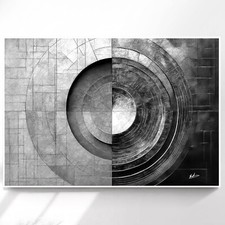 Abstrakte Leinwandbilder 3D