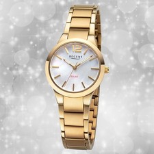 Armbanduhr Metall gold Damen