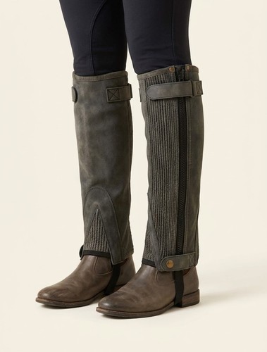 Elt leder chaps schwarz - leder,