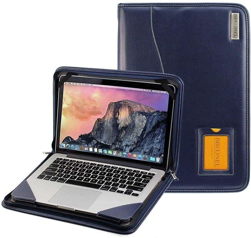 Broonel blue leather case - broonel,