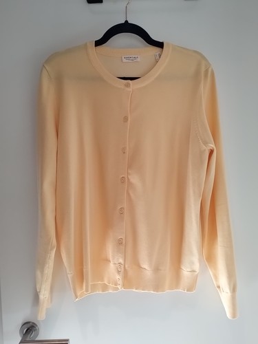 Strickjacke pullover gelb - strickjacke,