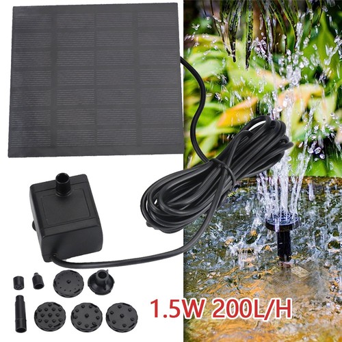 220l solar teichpumpe - 220l/h,