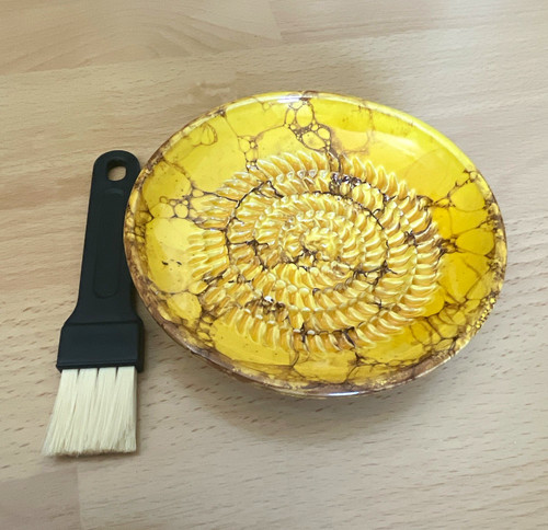 Keramik tellerreibe gelb - keramik-tellerreibe,,