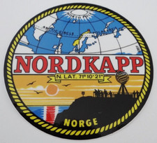 Souvenir-Aufkleber Nordkapp
