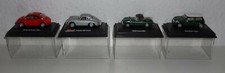 SCHUCO HONGWELL / 4 MODELLAUTOS / BEETLE, MGB, PORSCHE 356, MINI C / 1:72 /#1592
