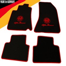 Fußmatten schwarz für Alfa