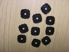 10 Stück -  Single Sterne -  Singl Sterne - Singel Sterne -  Mittelstücke für 7"