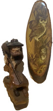 Holzfigur Jäger mit Gewehr