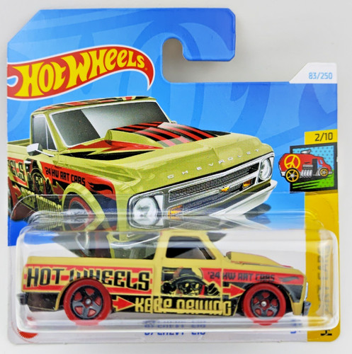Hot wheels chevy c10 art - wheels,