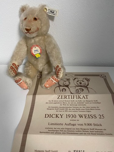 Steiff bär dicky - bär,