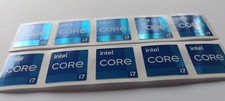 10 x Intel Core i7 Sticker