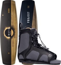 RONIX Wakeboard Set Wakeboardbindung KINETIK FLEXBOX 1 2024 inkl. HYPERLITE