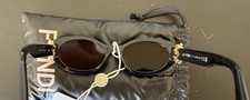 Fendi Sonnenbrille in Schwarz