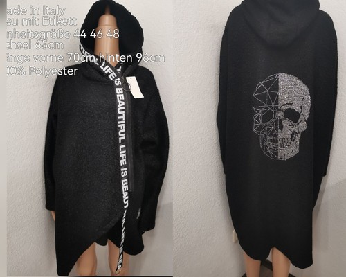 Totenkopf glitzer boucle - totenkopf,