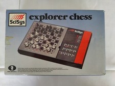 SciSys explorer chess 123 Schachcomputer 80er Jahre mit OVP