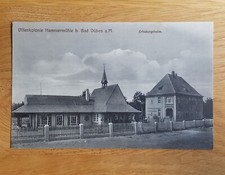 Foto-AK alt Erholungsheim Villenkolonie Hammermühle b. Bad Düben an der Mulde