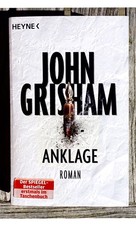 „Anklage“ Roman von John Grisham, HEYNE Verlag, Bestseller, Taschenbuch