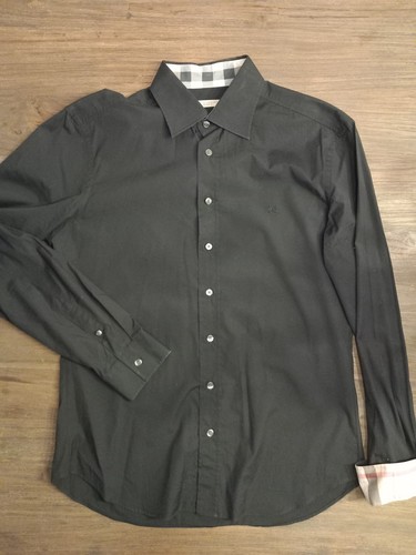 Burberry brit hemd schwarz - burberry,