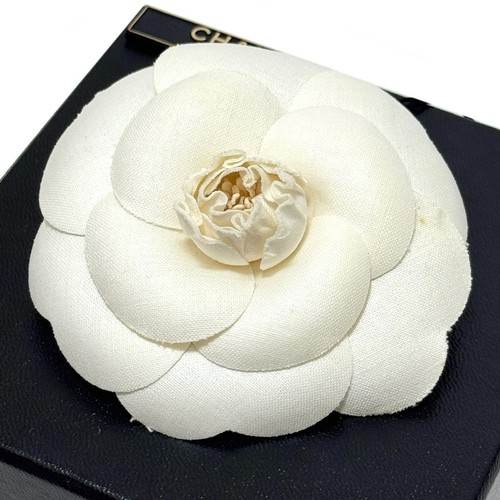 Chanel kamelie blume brosche - chanel,