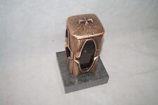 Grablampe, Grablaterne aus Bronze Strassacker 41770 mit Sockel 10