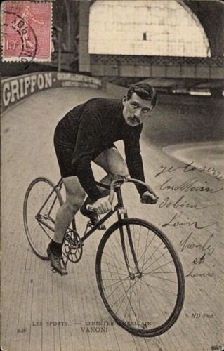 Radrennfahrer vanoni - ak,