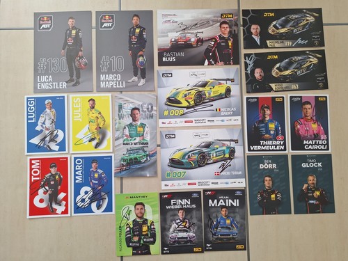 Dtm autogrammkarten - 19,