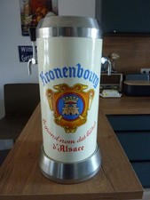 Kronenbourg Alsace, Email- Zapfanlage Brauerei Bier Werbung France