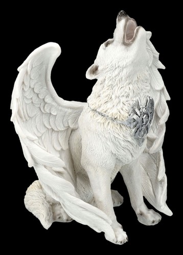 Wolf engel figur wächter - figur-wächter, des