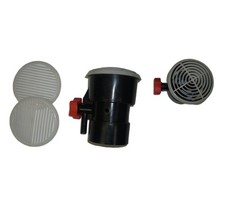 Sprühkopf mit 3 Prallgittern