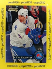 Uwe Krupp, Quebec Nordiques, 1995, Donruss, #49