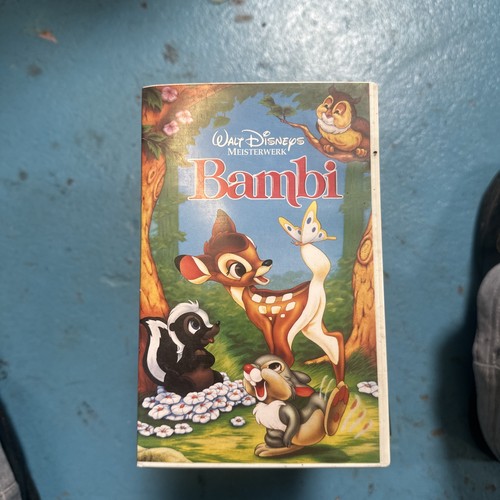 Vhs bambi walt - vhs,