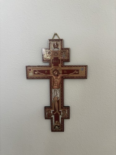 Orthodoxes ikonen kreuz mit - orthodoxes,