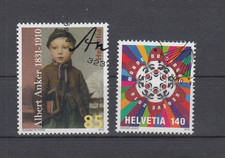 Schweiz 2155-2156 gestempelt (Albert Anker, Zirkus) (201)