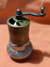 Pfeffermühle alt türkisch Gewürzmühle Messing Vintage
