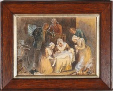 Aquarell Aus Der Mitte Des 19