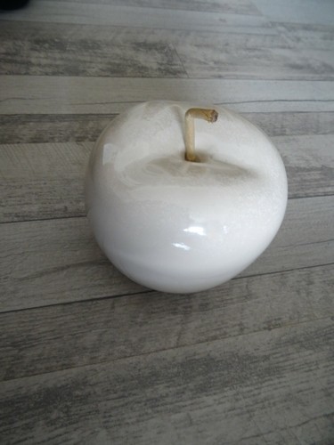 Deko apfel weiss - deko,